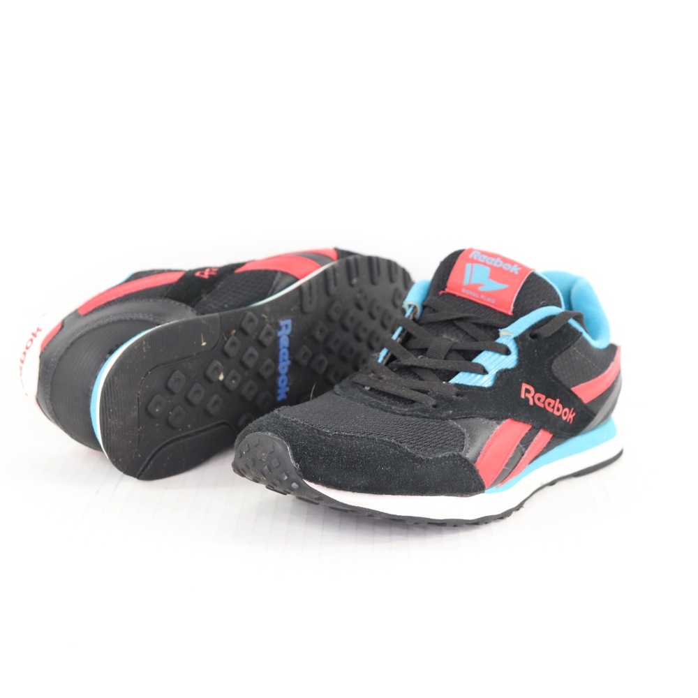 Reebok Mens 8 Royal Flag Low Top Sneakers Black